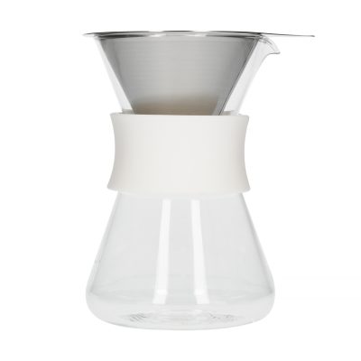 Hario - Glass Coffee Maker - Biały